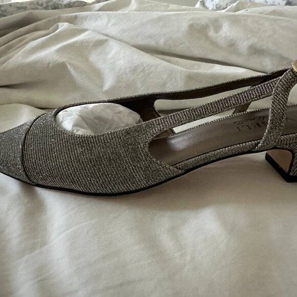 Vaneli di Notte Aliz Platinum Nizza Sling Back Shoe - Picture 3 of 4